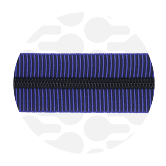 Zipper zoo Blueberry Stripes | Nylon coil zipper