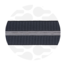 Graphite Stripes | Nylon coil zipper | #5