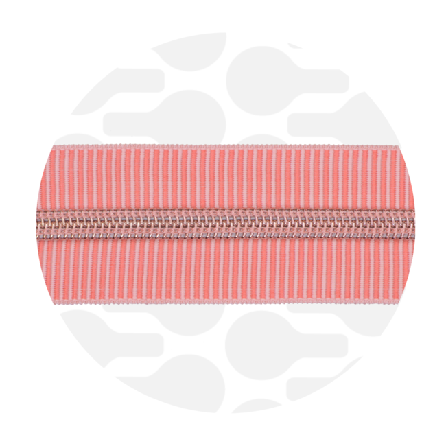 Candy Stripes | Nylon coil zipper | #5