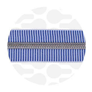 Zipper zoo Azure Stripes | Nylon coil zipper