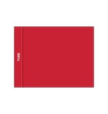 GolfFlags Golf flag, plain, red