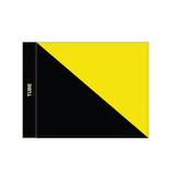 GolfFlags Golf flag, semaphore, black - yellow