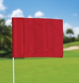 GolfFlags Putting green vlag, effen, rood