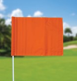 GolfFlags Golfvlag, effen, oranje