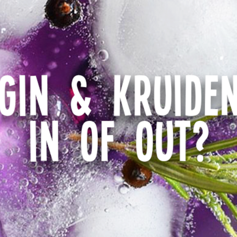 Kruiden in of uit de gin