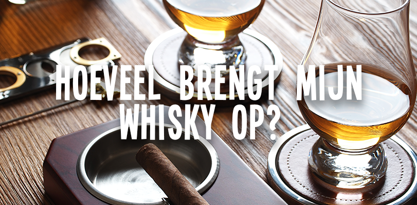 Hoeveel brengt mijn whisky op? 