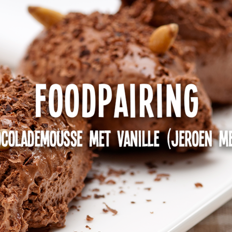 Chocolademousse met vanillesaus 