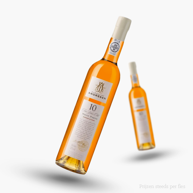 Porto Aged White Ports 10 year old Andresen
