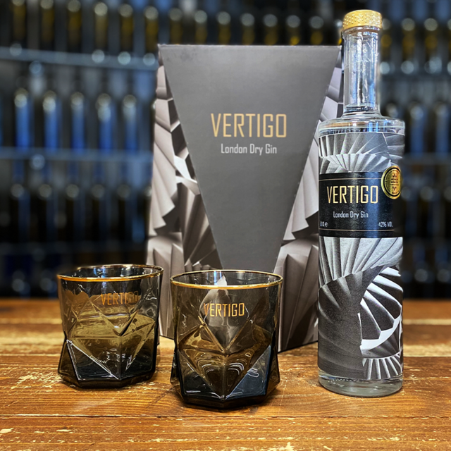 Vertigo Gin box Vertigo Gin box