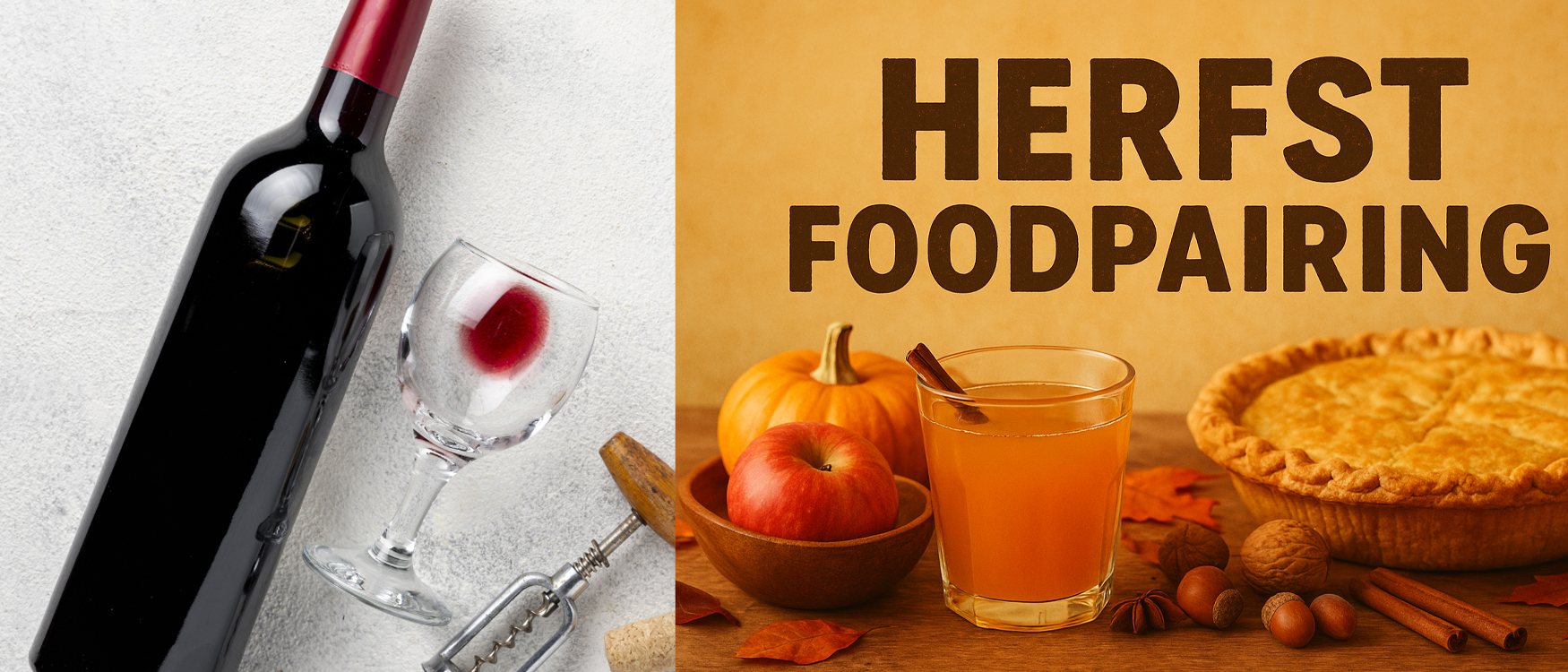 Herfst en comfortfood/wijn