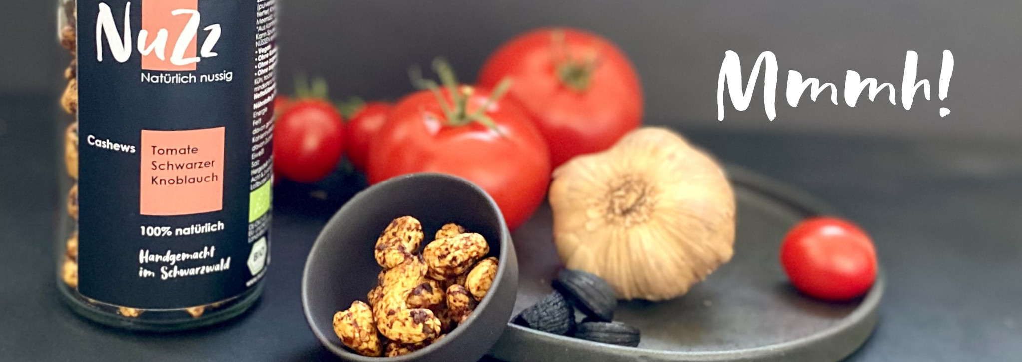 Bio-Cashews Tomate - Schwarzer Knoblauch