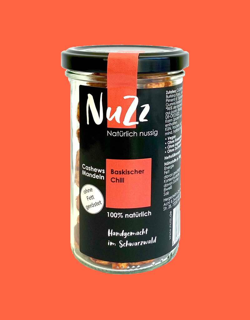 NuZz Cashews & Mandeln mit Piment d´Espelette