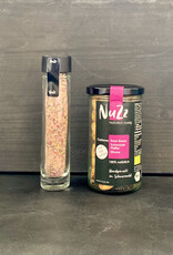 NuZz Cashews Pink Pepper and Pink flower salt