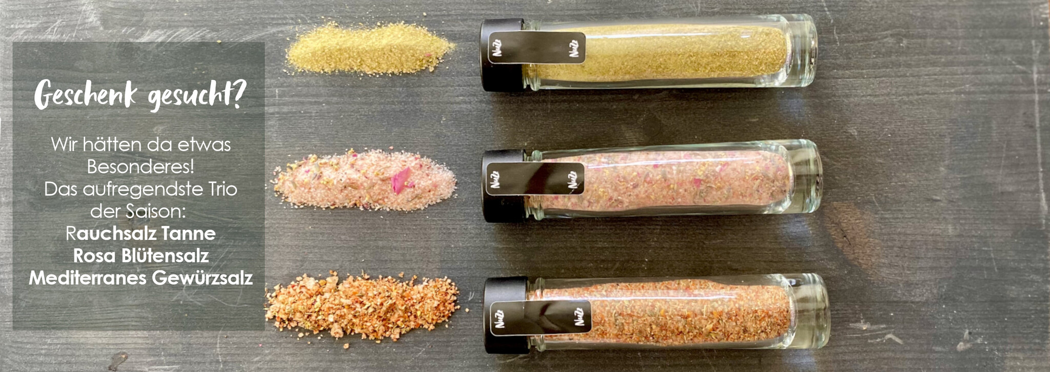Gewürzsalztrio