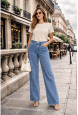 JEANS BY ELLE ET MOI JEANS STRIPE