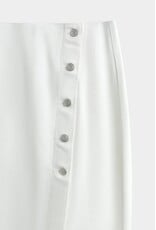 BY ELLE ET MOI DENIM ROK MET SPLIT EN KNOPSLUITING