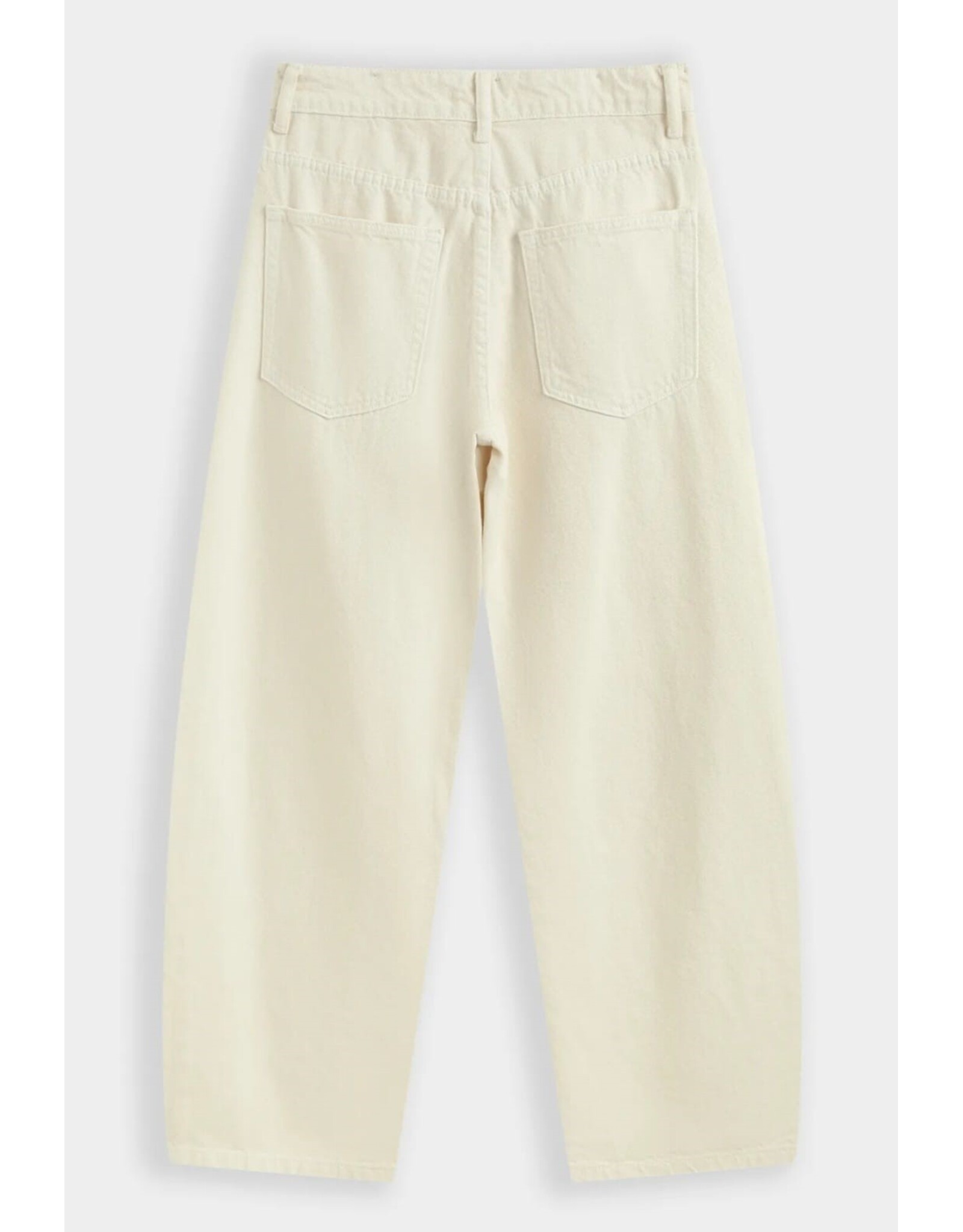 BY ELLE ET MOI JEANS ECRU BALLOON FIT
