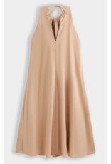 BY ELLE ET MOI KLEED LANG ZANDKLEUR