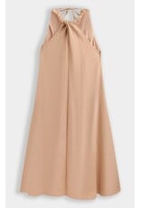 BY ELLE ET MOI KLEED LANG ZANDKLEUR