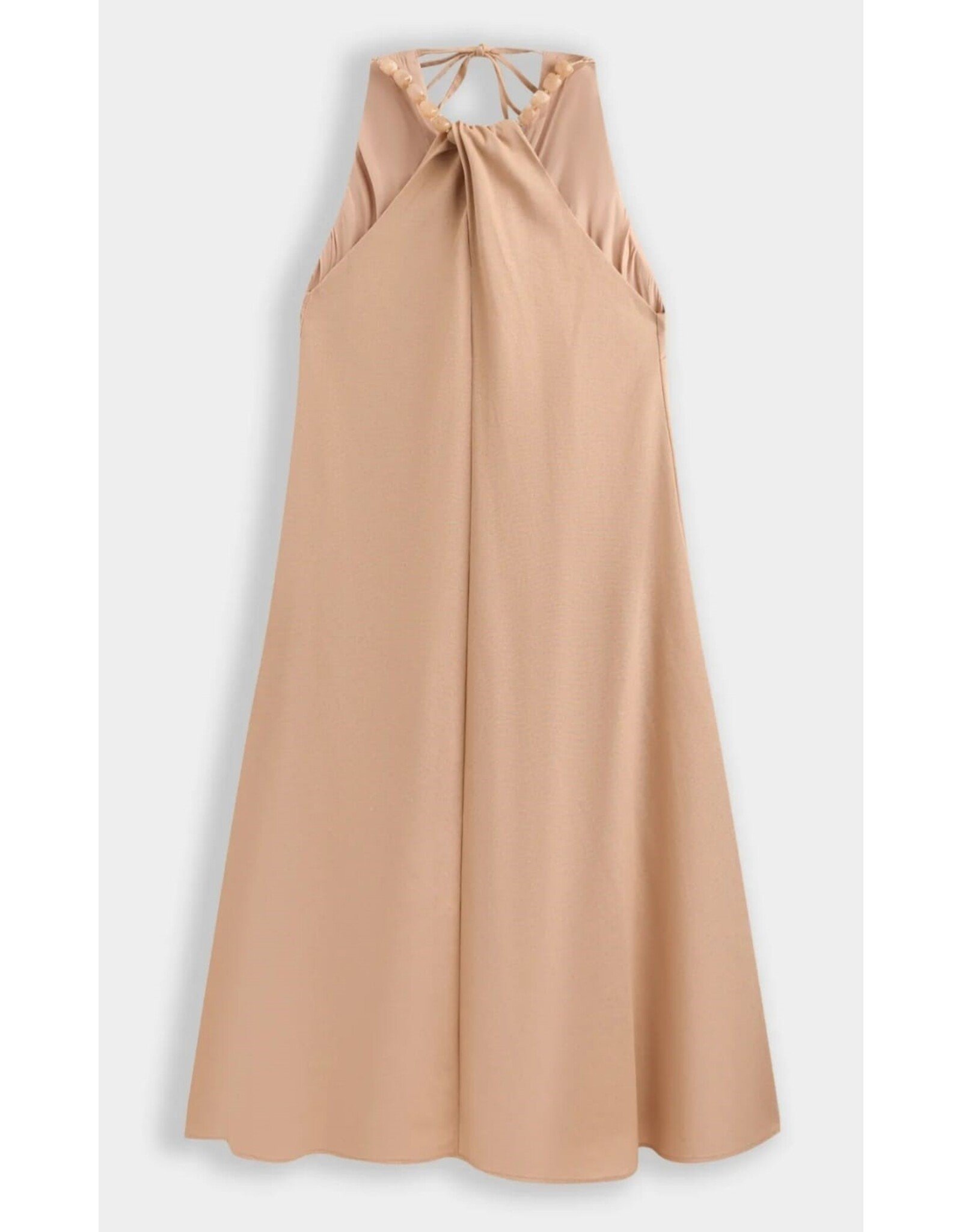 BY ELLE ET MOI KLEED LANG ZANDKLEUR