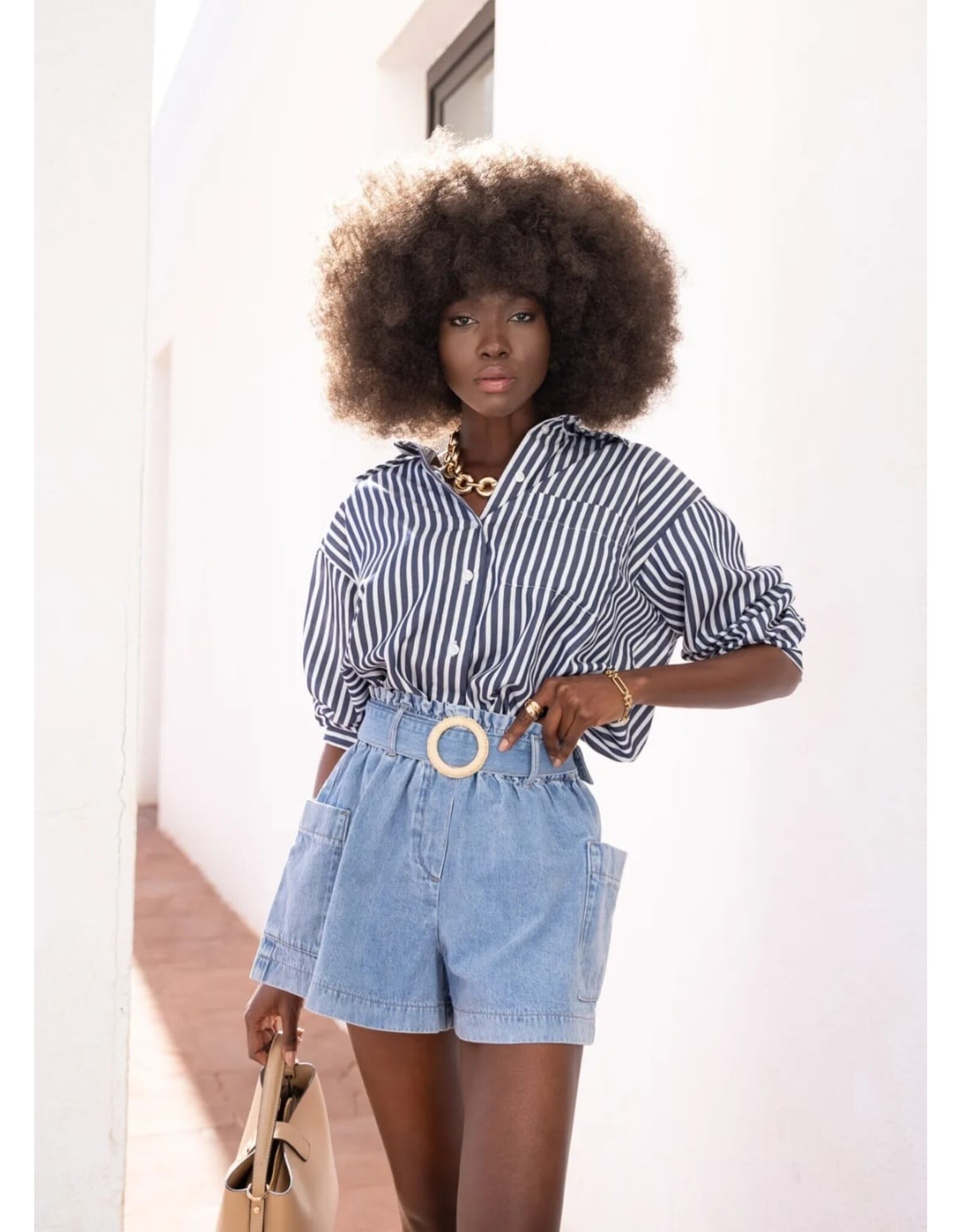 BY ELLE ET MOI JEANSSHORT