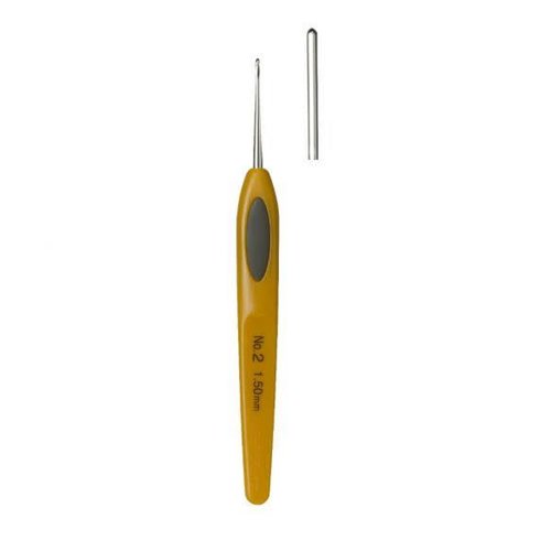 Clover Soft Touch Haaknaald Staal Clover Clover Soft Touch Haaknaald Staal