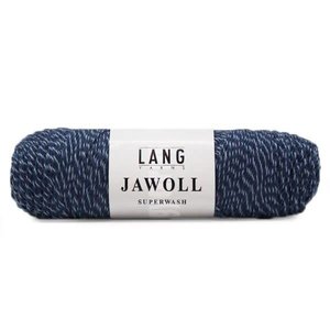 Lang Yarns Jawoll 58 Jeansblauw mouliné
