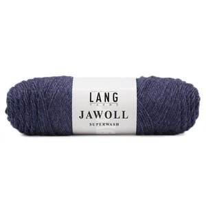 Lang Yarns Jawoll 69 Blauw gemêleerd