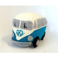 Hardicraft Haakpakket Retro VW Bus Blauw Hardicraft Hardicraft Haakpakket Retro VW Bus Blauw