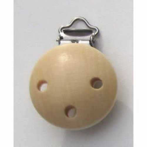 Huismerk Speenclip Hout 35mm