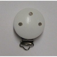 Huismerk Speenclip Hout 35mm