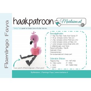 Haakpatroon Flamingo Faya Boekje