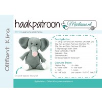 Marlaine Patroonboekje Olifant Kira