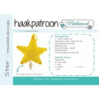 Marlaine Patroonboekje Ster Muziekdoosje