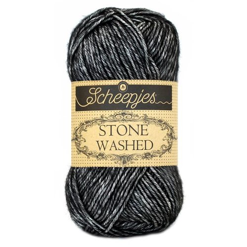 Scheepjes Stonewashed 803 Black Onyx Scheepjes Scheepjes Stonewashed 803 Black Onyx