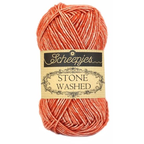 Scheepjes Stonewashed 816 Coral Scheepjes Scheepjes Stonewashed 816 Coral