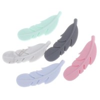 Siliconen Veertjes 5cm 2 stuks