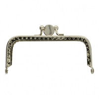 Opry Dubbele Portemonneebeugel 10cm Zilver