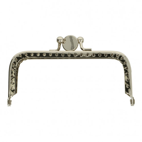 Opry Dubbele Portemonneebeugel 10cm Zilver