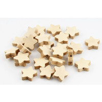 Houten Kraal Ster 20mm