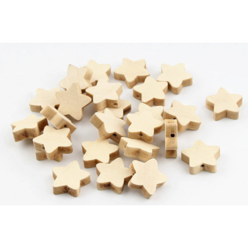 Houten Kraal Ster 20mm