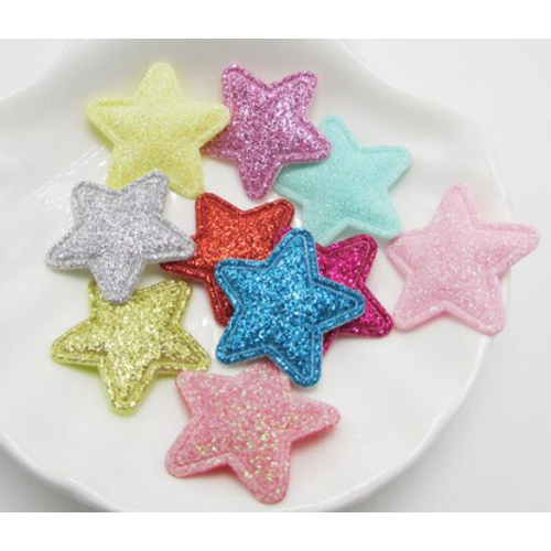 Ster Embleem glitter 2.8cm