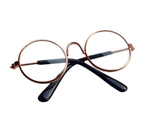 Brilletje Goud 85mm