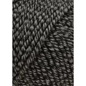 Lang Yarns Merino 120 050 Zwart / grijs mouliné