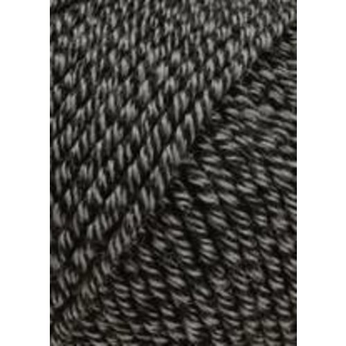 Lang Yarns Lang Yarns Merino 120 050 Zwart / grijs mouliné