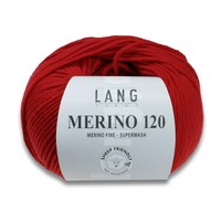 Lang Yarns Merino 120 324 Kleur: Grijs melange Lang Yarns Lang Yarns Merino 120 324 Kleur: Grijs melange