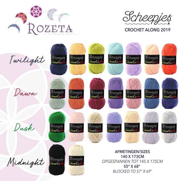 Kleurkaart Colour Crafter Kits