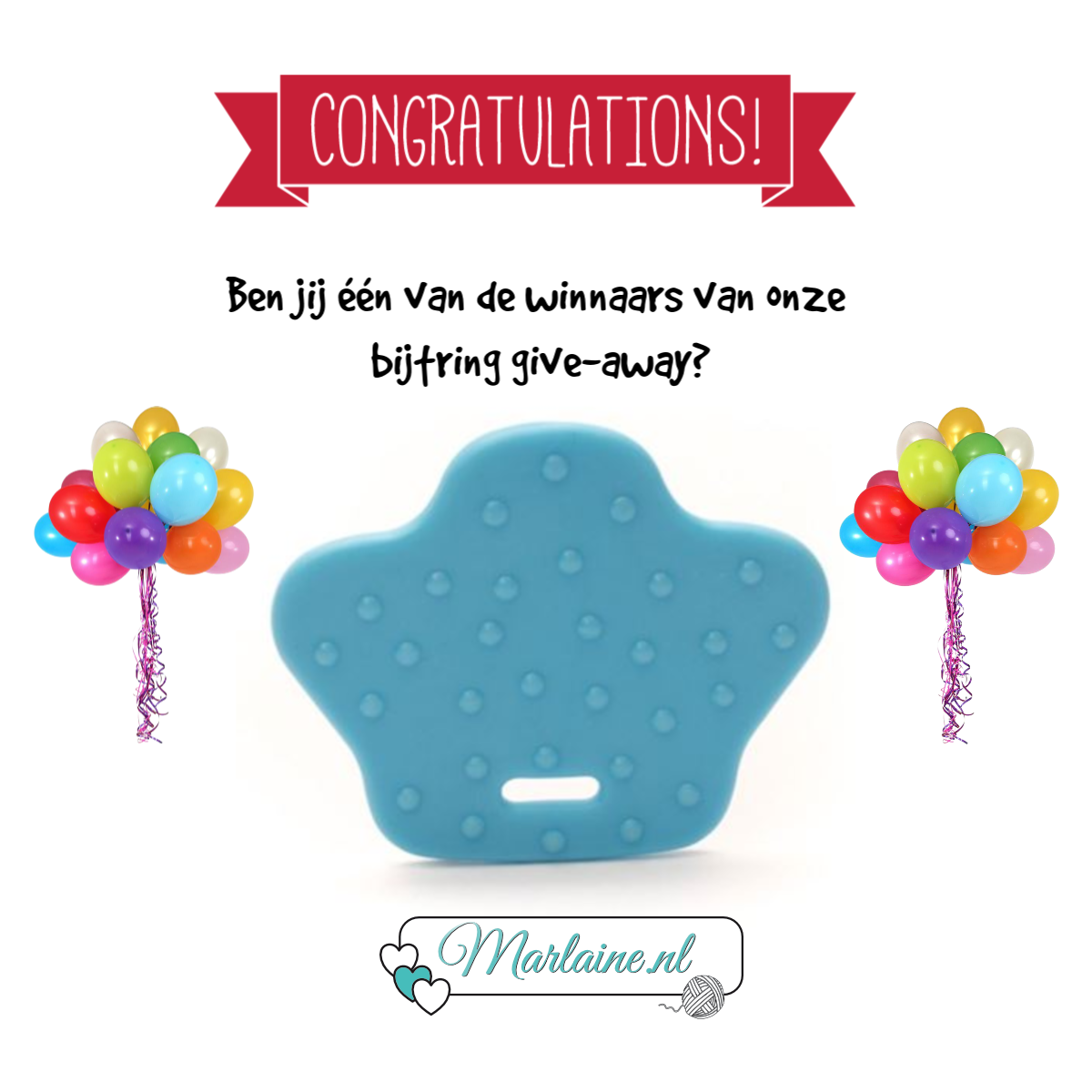 Gefeliciteerd! De winnaars van de bijtringenactie zijn bekend.
