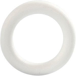 Piepschuim krans 25cm rond