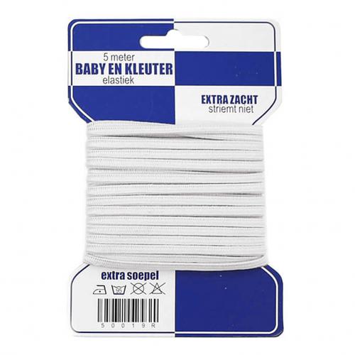 Baby en kleuter elastiek 5m Baby en kleuter elastiek 5m
